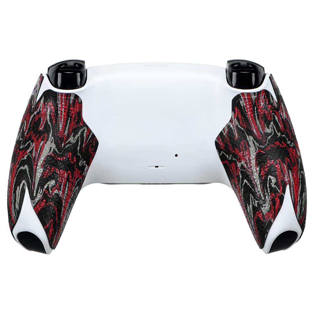 Lizard Skins PS5 Controller Grip – 0.5mm DSP PlayStation 5 Grip - Easy to Install PRE Cut Pieces - 10 Colors (WILDFIRE CAMO)