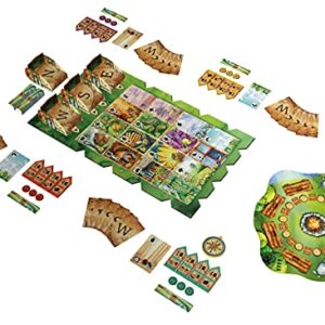 Meadow Board Game - Nature Observing Drafting and Set Collection Game, Strategic Exploration, Fun Family Game for Kids & Adults, Ages 10+, 1-4 Players, 60-90 Minute Playtime, Made by Rebel Studio