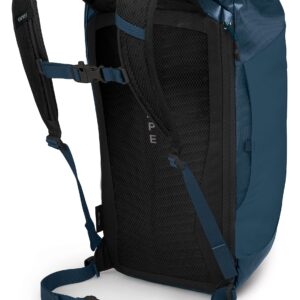 Osprey Transporter Roll Top Laptop Backpack, Venturi Blue