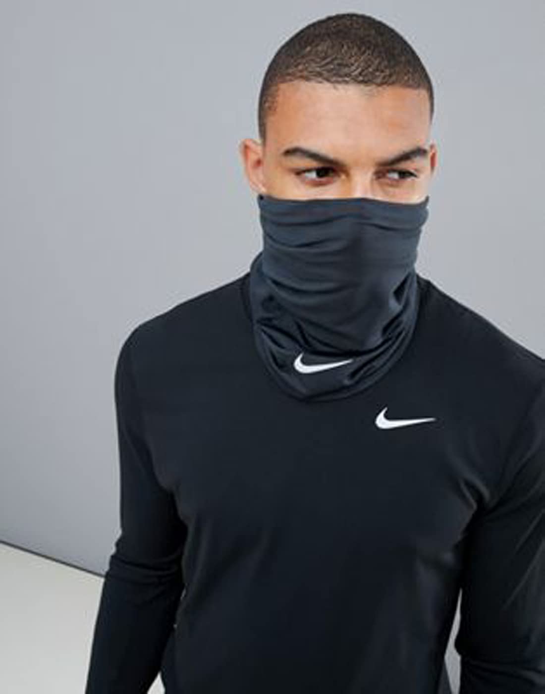 Nike Dri-Fit Wrap - Neck Wrap (Black) - One Size Fits All - Unisex