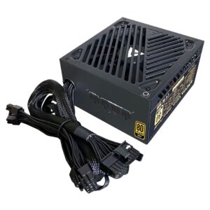 Apevia ATX-GX650W Galaxy 650W 80+ Gold Certified Active PFC ATX Semi-Modular Gaming Power Supply