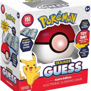 Pokemon Trainer Guess - Kanto Edition Toy, I Will Guess It! Electronic Voice Recognition Guessing Brain Game Pokemon Go Digital Travel Board/ Toys