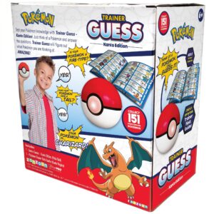 Pokemon Trainer Guess - Kanto Edition Toy, I Will Guess It! Electronic Voice Recognition Guessing Brain Game Pokemon Go Digital Travel Board/ Toys