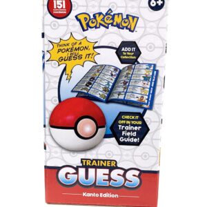 Pokemon Trainer Guess - Kanto Edition Toy, I Will Guess It! Electronic Voice Recognition Guessing Brain Game Pokemon Go Digital Travel Board/ Toys