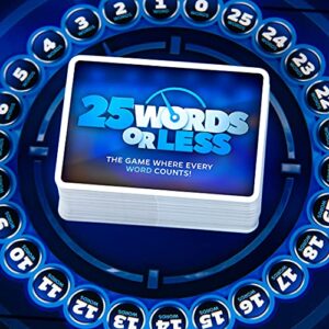 USAOPOLY 25 Words or Less | Fast-Paced Word/Friends & Family Board Game | Based on Popular TV Game Show with Meredith Vieira