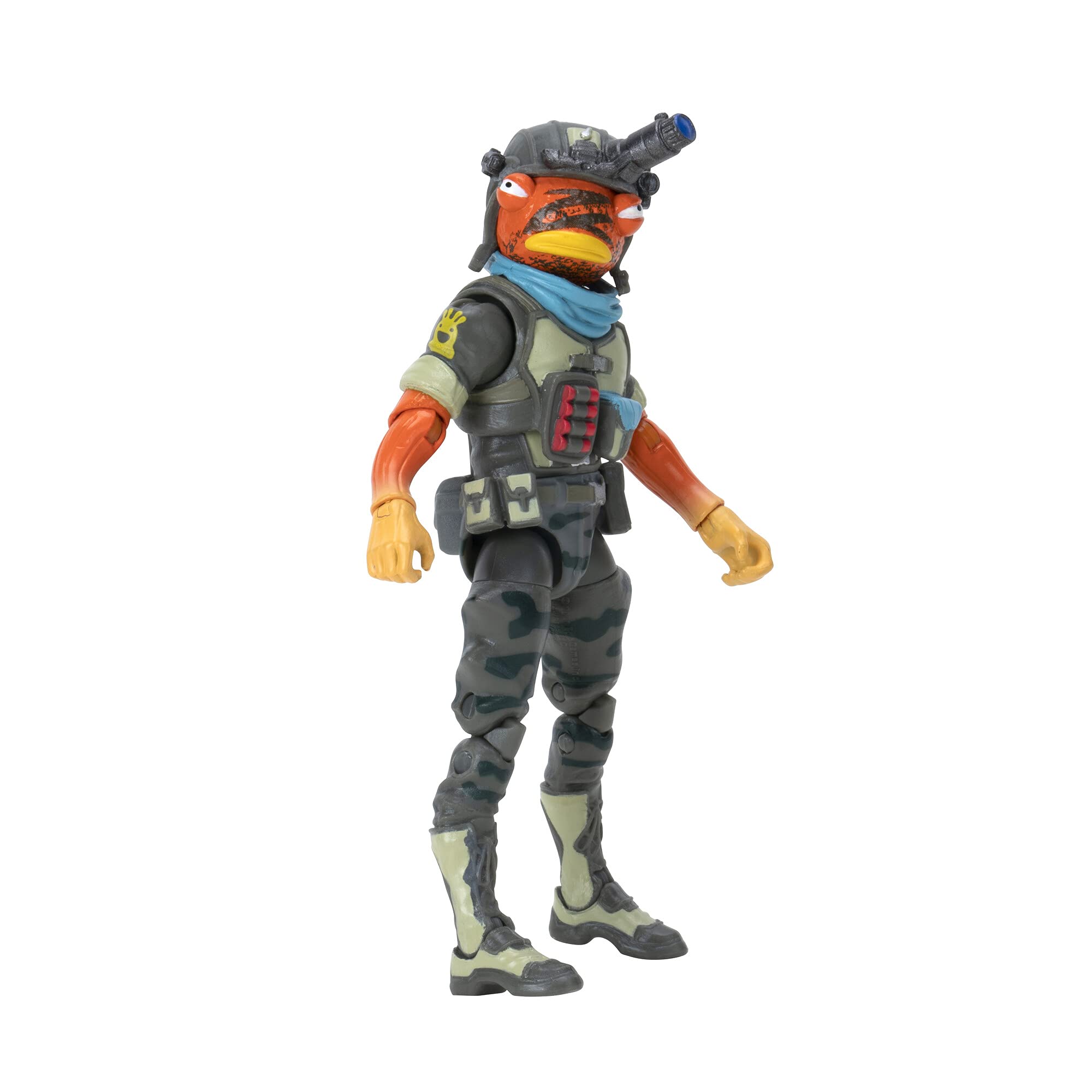 Fortnite FNT0804 Solo Mode Core Triggerfish, 4-inch Highly Detailed Figure with Harvesting Tool, Styles Include Fennix, Riptide, Grotto Henchman, Sludge, and More. Collect