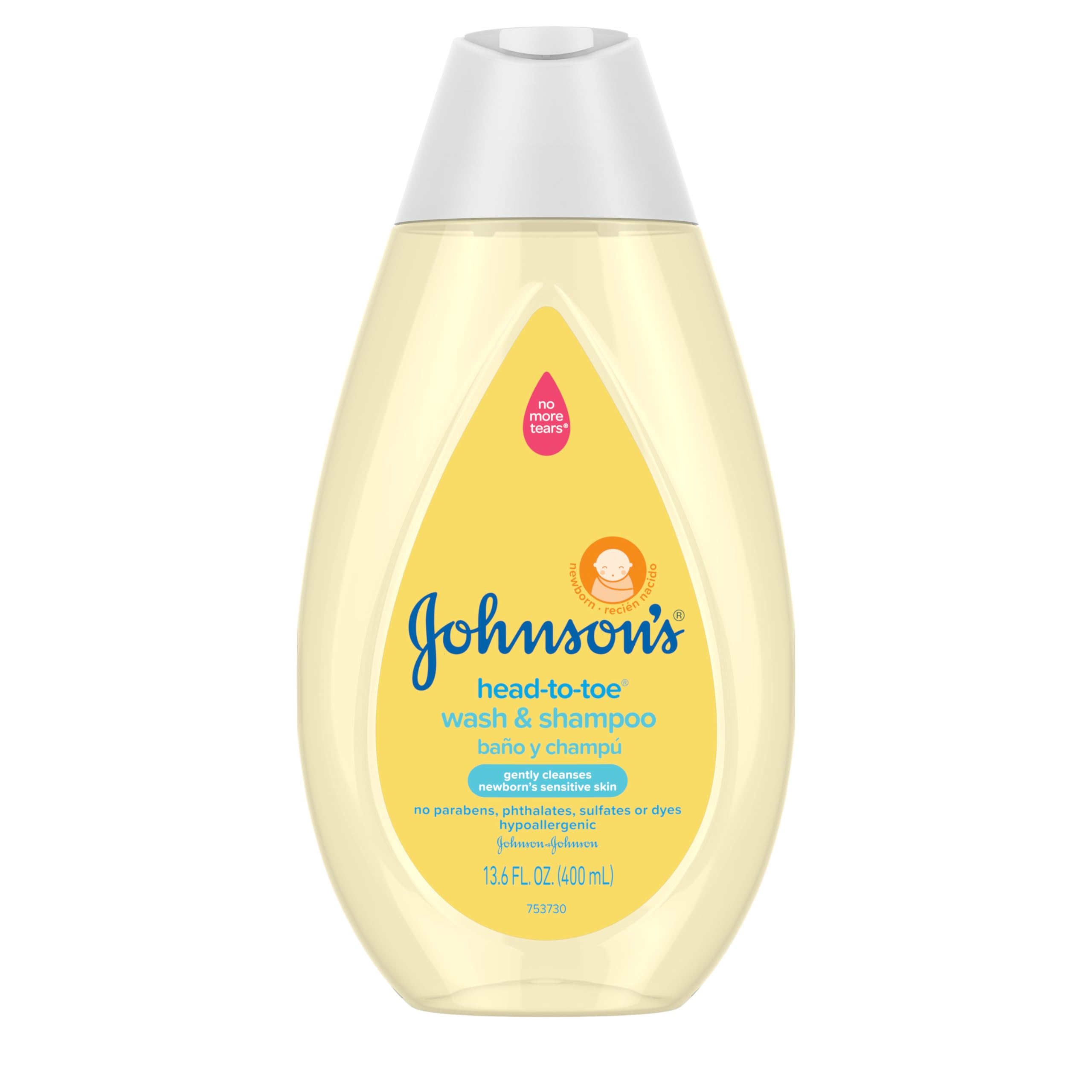 Johnson's Baby 13.6 fl. oz Head-to-Toe Baby Body Wash and Shampoo