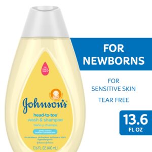 Johnson's Baby 13.6 fl. oz Head-to-Toe Baby Body Wash and Shampoo