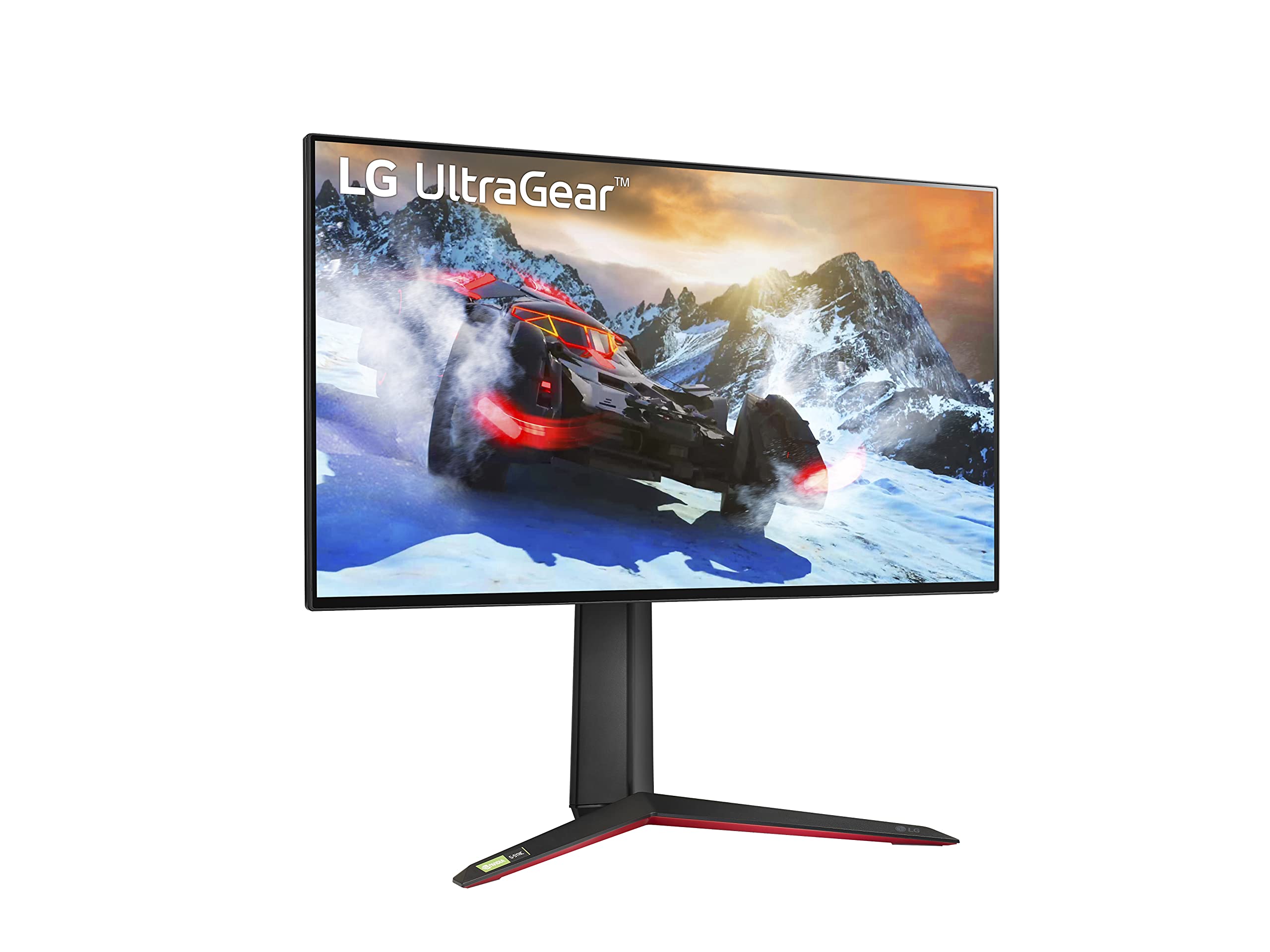 LG 27GP950-B 27” Ultragear UHD (3840 x 2160) Nano IPS Gaming Monitor w/1ms Response Time, 144Hz Refresh Rate, NVIDIA G-SYNC Compatible & AMD FreeSync Pro, DCI-P3 98% VD HDR 600, Black