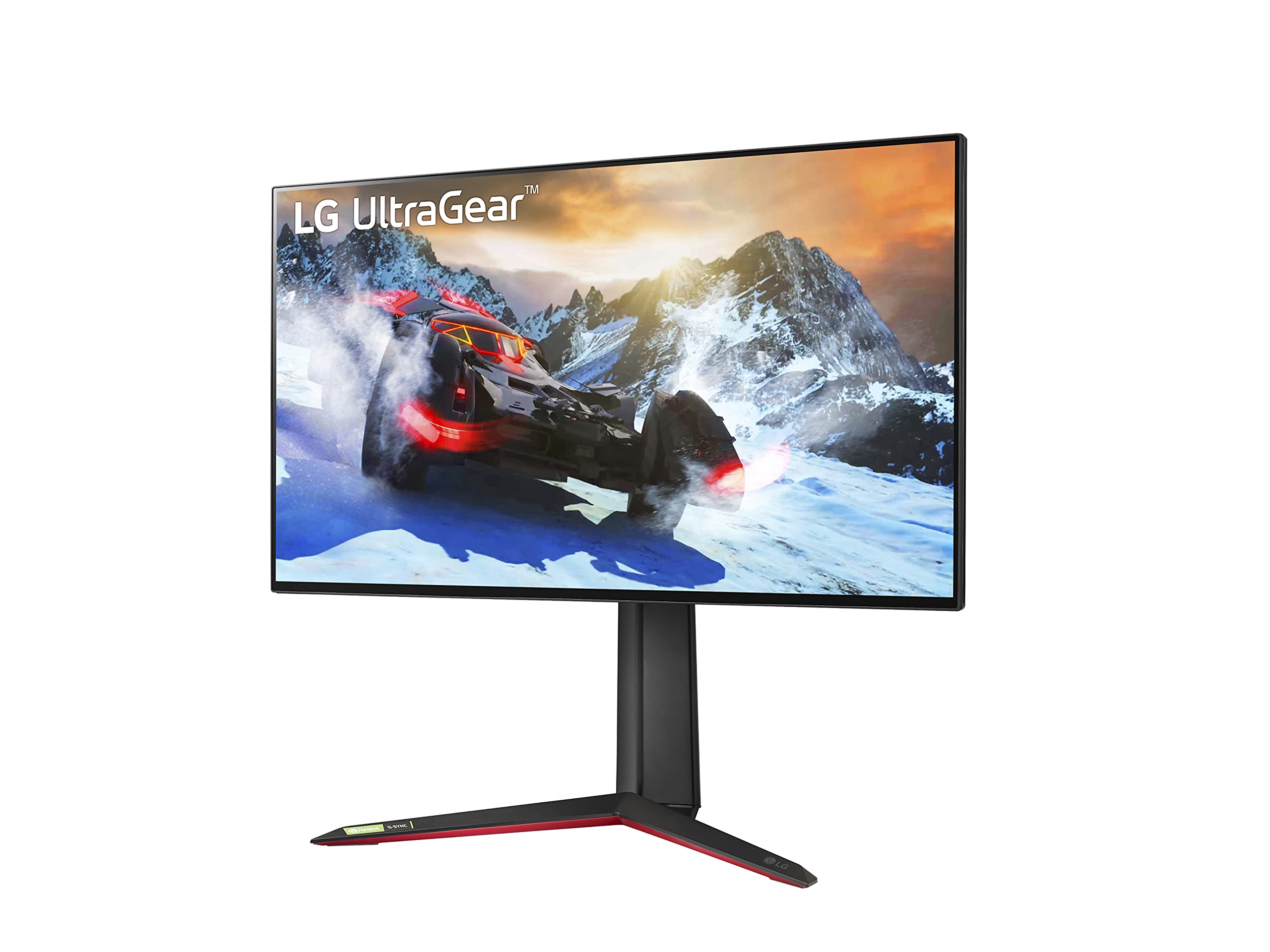 LG 27GP950-B 27” Ultragear UHD (3840 x 2160) Nano IPS Gaming Monitor w/1ms Response Time, 144Hz Refresh Rate, NVIDIA G-SYNC Compatible & AMD FreeSync Pro, DCI-P3 98% VD HDR 600, Black