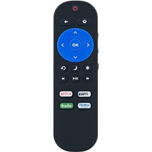 Replacement Remote Control fit for Hisense TV 32H4030F 32H4030F3 40H4030F3 50R6090G 55R8F5 65R8F5 32H4020E1 32H4040E 32H4020E 32H4050E 40H4090E 40H4080E 40H4040E 43H4090E 43H4040E 43H4020E 43H4050E