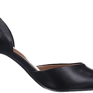 Calvin Klein Women's Gloria Pump, Black Leather 967, 8.5