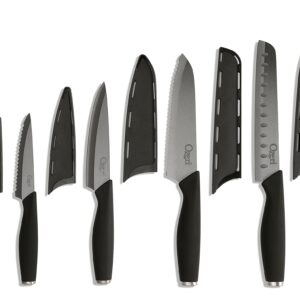 Ozeri Elite Chef II 12-Piece Ceramic Knife Set,Black