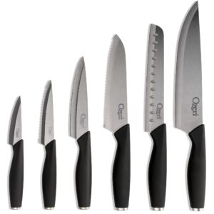 Ozeri Elite Chef II 12-Piece Ceramic Knife Set,Black