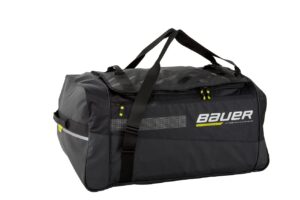 bauer elite hockey carry bag ('21) (black, senior/large (36" x 17" x 19.5"))