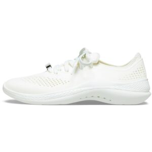 crocs women's literide 360 pacer sneakers almost white, numeric_8