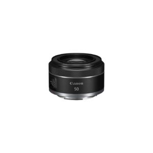 Canon RF50mm F1.8 STM for Canon Full Frame Mirrorless RF Mount Cameras [EOS R, EOS RP, EOS R5, EOS R6](4515C002) (Renewed) Black