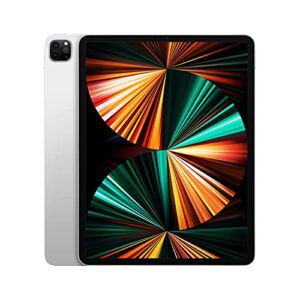 2021 apple 12.9-inch ipad pro (wi‑fi, 256gb) - silver (renewed)