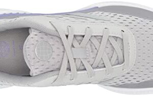 adidas Women's Summervent Spikeless Golf Shoes, Grey Two/Silver Metallic/Light Purple, 9.5