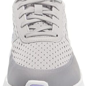 adidas Women's Summervent Spikeless Golf Shoes, Grey Two/Silver Metallic/Light Purple, 9.5