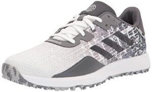 adidas men's s2g spikeless golf shoes, footwear white/grey four/grey six, 11