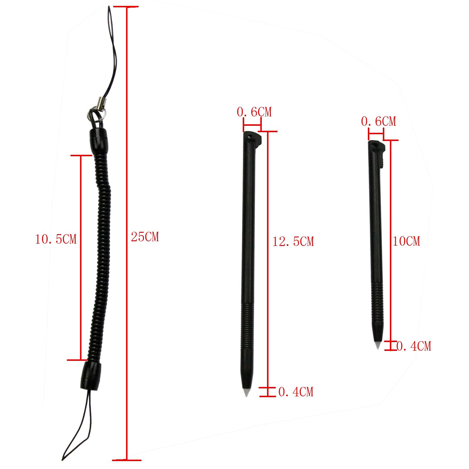 BestParts Stylus Touchscreen Pen with Tether Strap Rope Replacement for Panasonic Toughbook CF-18 CF-19 CF18 CF19 Touch Screen Version