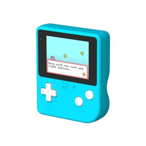 ELECFREAKS Retro Coding Arcade for Microsoft Makecode DIY Programmable Handheld Game Console Suitable for STEM Education, Kid Game Programming Learning Machine Supports Block Programming and Python