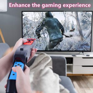 ENFILY Shooting Game Gun Hand Grip Accessories for Nintendo Switch Hunting Game, Doom Eternal, Splatoon 2, Apex, Fortnite, Sniper Elite 3 Ultimate Edition, Resident Evil, Overwatch, Warframe