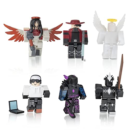 Roblox Action Collection - Tower Defense Simulator: Cyber City Six Figure Pack [includes Exclusive Virtual Item]