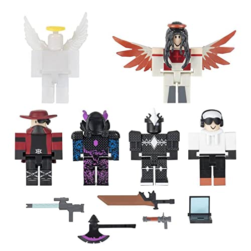 Roblox Action Collection - Tower Defense Simulator: Cyber City Six Figure Pack [includes Exclusive Virtual Item]