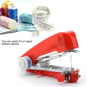 Voluxe Sewing Machine, Handheld Sewing Machine Pocket-Sized Sewing Machine Plastic + Metal, Mini Sewing Machine Operation Easy for Travel Home Office Use