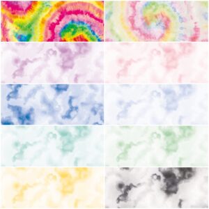 RILEY BLAKE DESIGNS Fat Quarter PRECUTS TIE DYE, Assorted