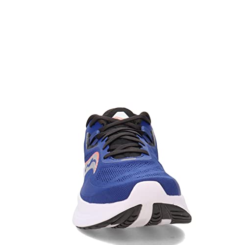 Saucony Men's Guide 15 Running Shoe, Sapphire/Black, 9