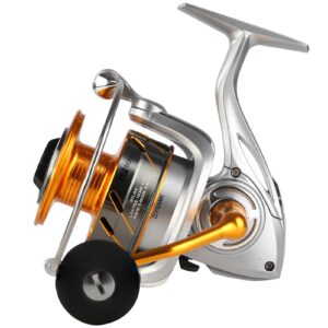 SeaKnight Rapid II Saltwater Spinning Reel, 4.7:1,6.2:1 High Speed, Max Drag 33Lbs, Smooth Fresh and Saltwater Fishing Reel