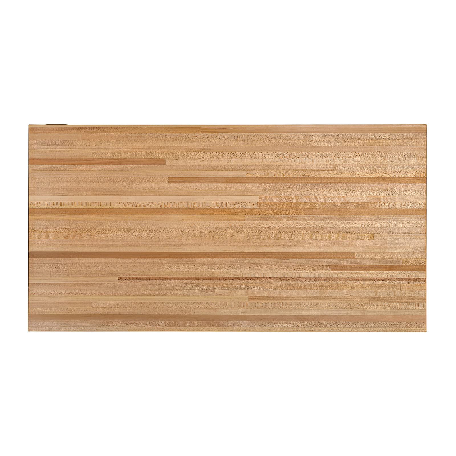 CONSDAN Butcher Block Counter Top, USA Grown Hard Maple Solid Hardwood Countertop, Washer/Laundry/Kitchen Countertop, Table Top, Polished, Prefinished with Food-safe Oil, 1.5" Thickness, 36" L x 25" W