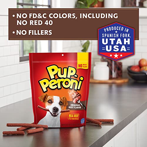 Pup-Peroni Dog Treats, Original Beef Flavor, 22.5 Ounce, Made with Real Beef