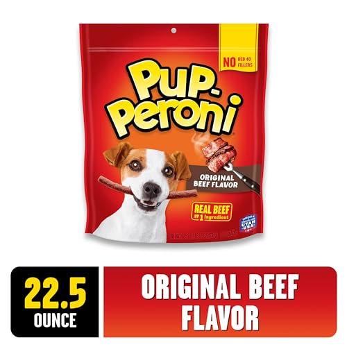 Pup-Peroni Dog Treats, Original Beef Flavor, 22.5 Ounce, Made with Real Beef