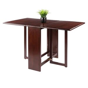 Winsome Wood Clara Dining Table, Walnut