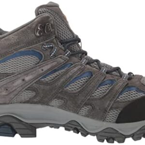 Merrell Men's Moab 3 Mid Hiking Boot, Granite, 10