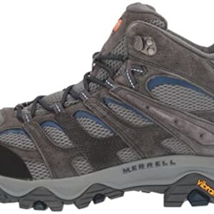 Merrell Men's Moab 3 Mid Hiking Boot, Granite, 10