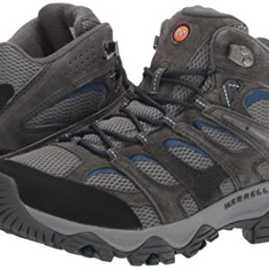 Merrell Men's Moab 3 Mid Hiking Boot, Granite, 10