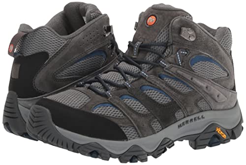 Merrell Men's Moab 3 Mid Hiking Boot, Granite, 10