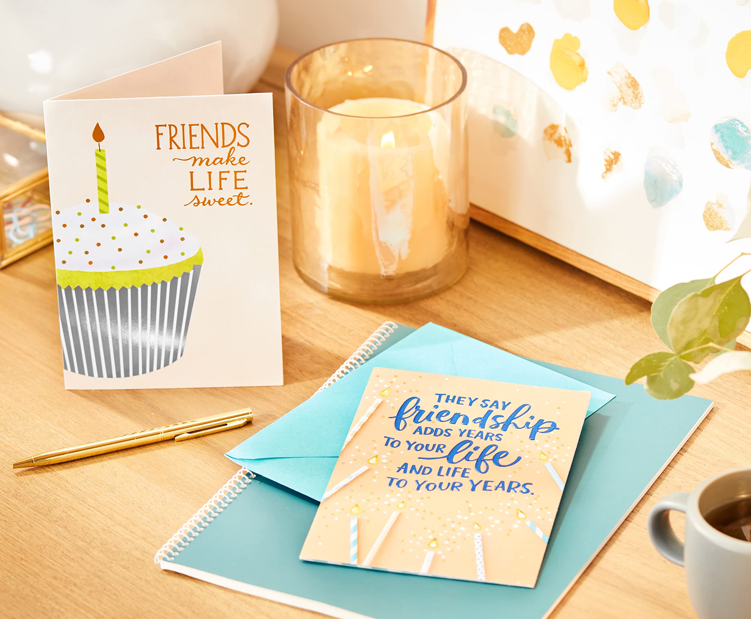 American Greetings Birthday Card for Friend (Live Forever)