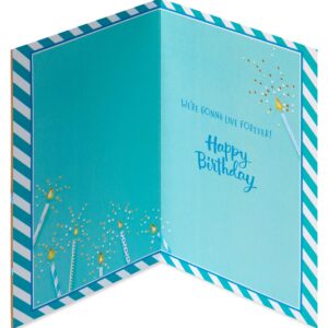 American Greetings Birthday Card for Friend (Live Forever)