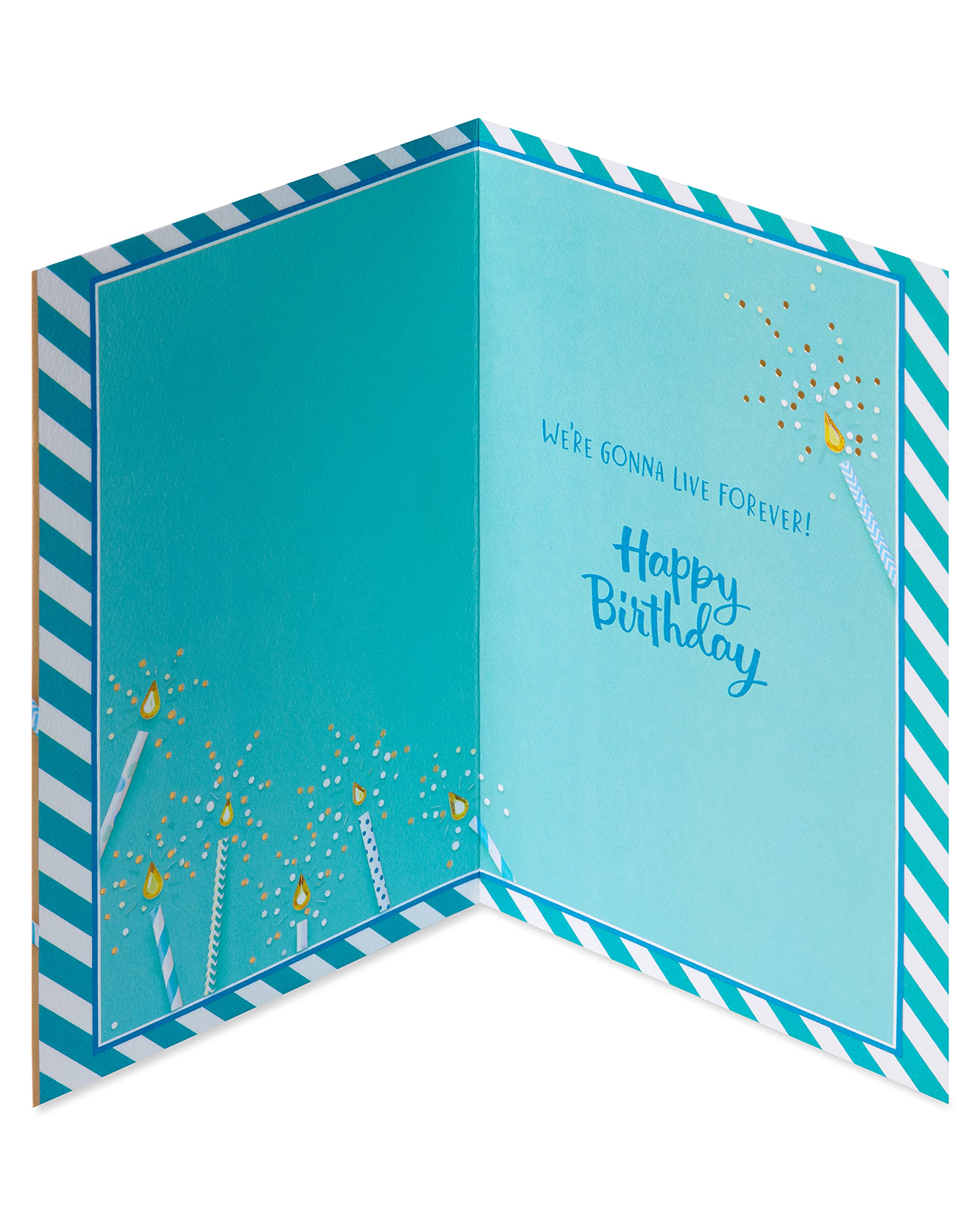 American Greetings Birthday Card for Friend (Live Forever)