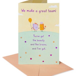 American Greetings Birthday Card for Wife (Beauty and Brains)