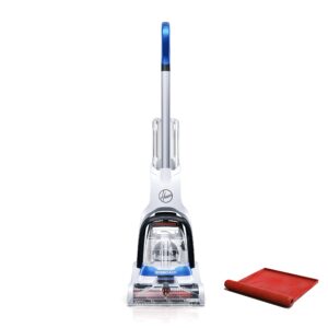 hoover powerdash pet compact carpet cleaner, shampooer machine, lightweight, with storage mat, fh50750, blue