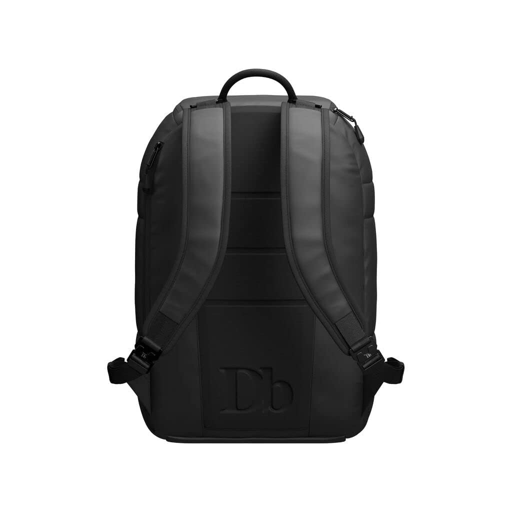 Db Journey Ramverk Backpack - Travel Backpack with Laptop Compartment for School, Work, and Gym, Lightweight, Roller Bag Hook Up System, Certified B Corp, 21L - Black Out