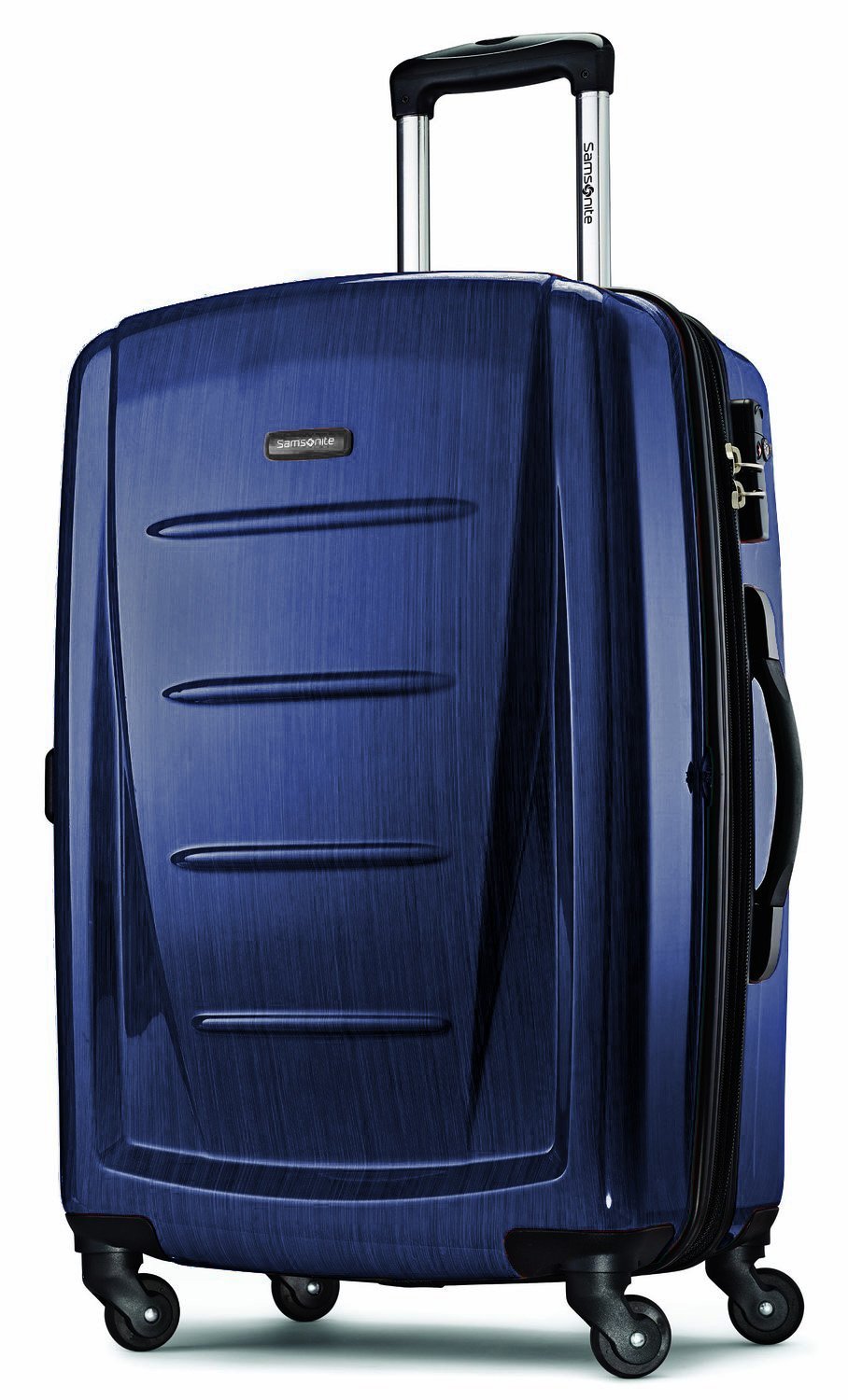 Samsonite Winfield 2 Hardside Expandable Luggage with Spinner Wheels (Navy, 2-Piece Set (20/28))