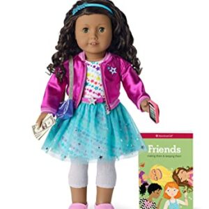 American Girl Truly Me 18-inch Doll #44 with Hazel Eyes, Dark-Brown Hair, and Tan Skin with Neutral Undertones, For Ages 6+